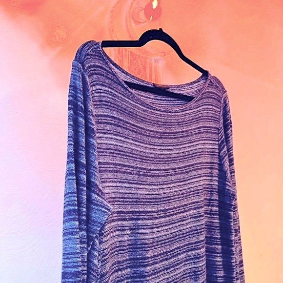 ⭐️J.JILL WEAREVER Collection Lightweight Tunic Shirt, Sz. L, Classy 💙🌻 - Picture 6 of 10